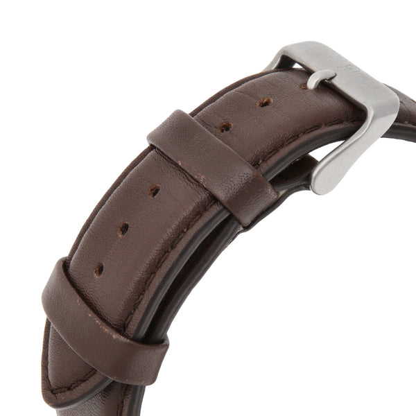 Reloj Victorinox Swiss Army para caballero en acero y cuero.