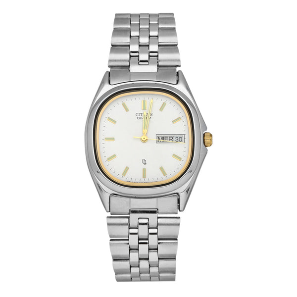 Reloj Citizen para dama en acero inoxidable.
