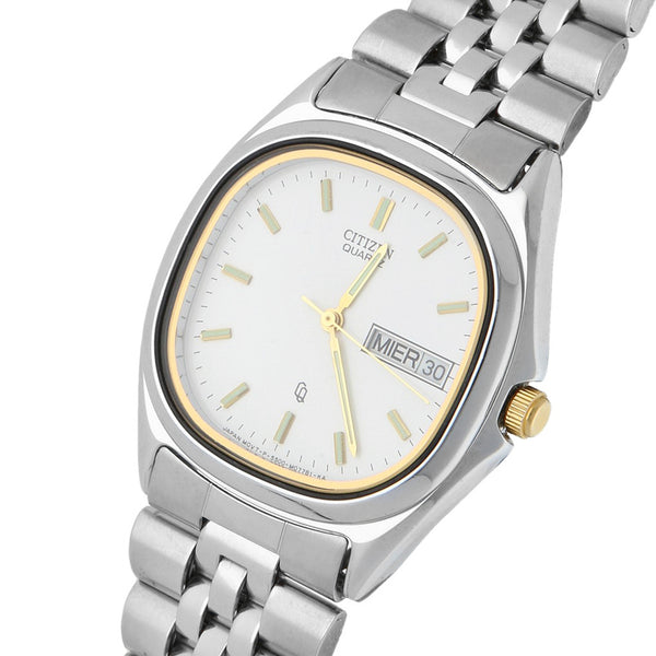 Reloj Citizen para dama en acero inoxidable.