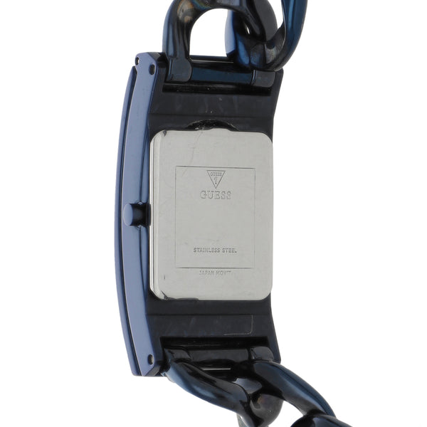 Reloj Guess para dama en acero pavonado.