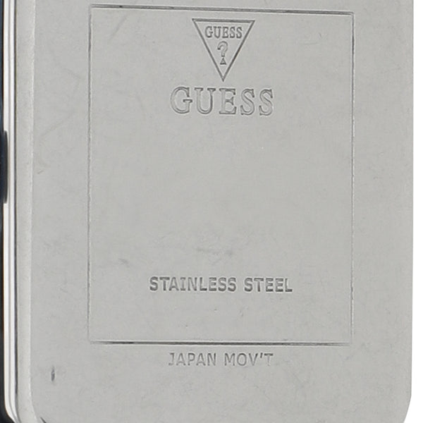 Reloj Guess para dama en acero pavonado.