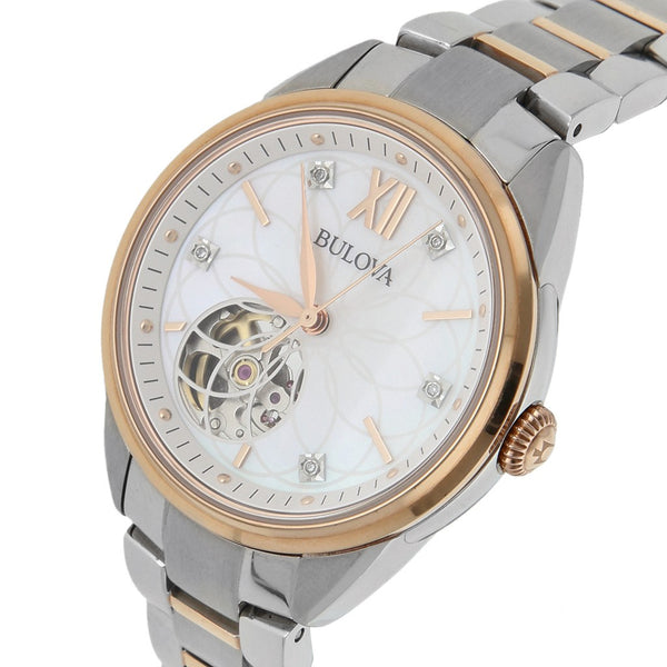 Reloj Bulova para dama Donna Sutton lady automático.