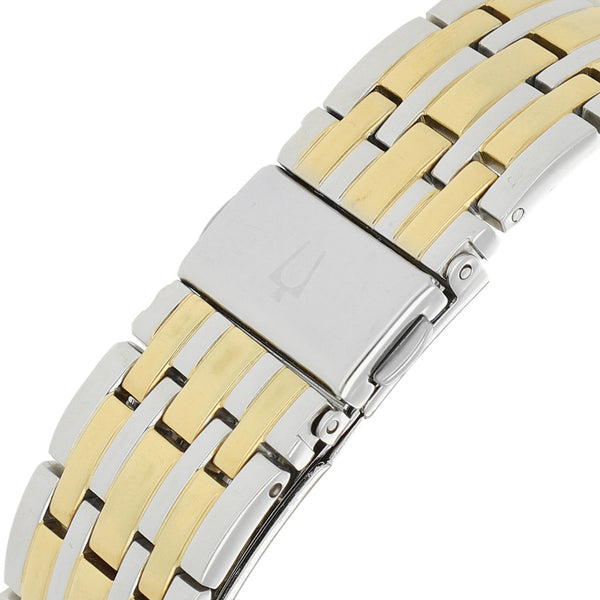 Reloj Bulova para caballero en acero chapa.