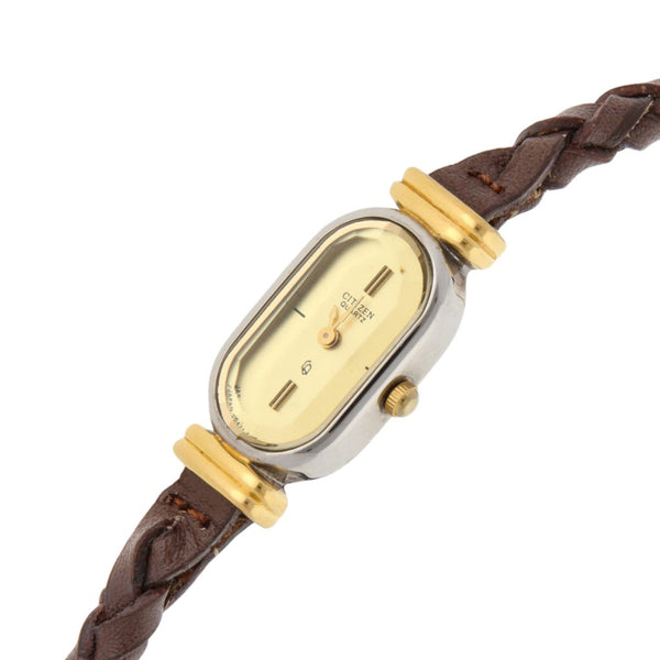 Reloj Citizen para dama en acero / chapa.