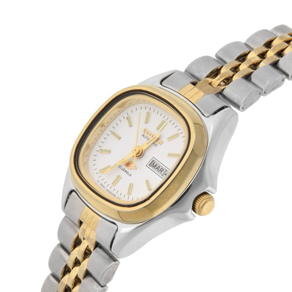 Reloj Citizen para dama en acero inoxidable vistas chapa.