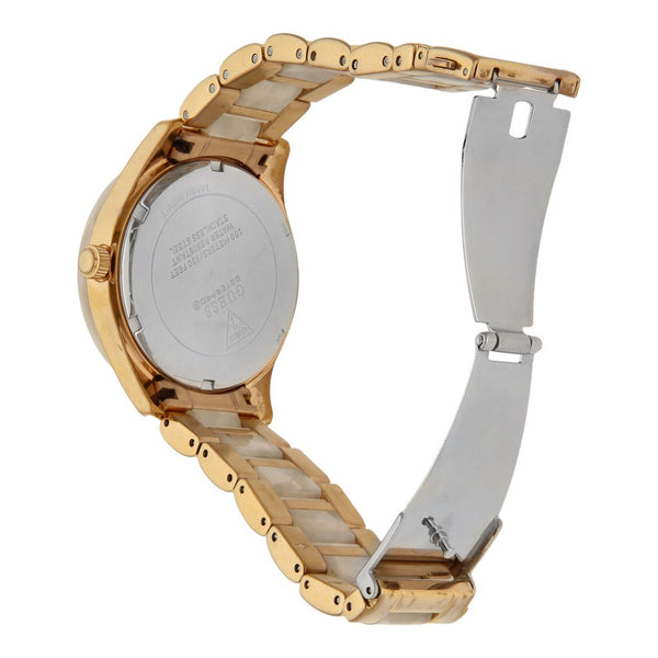 Reloj Guess para dama en acero y resina.