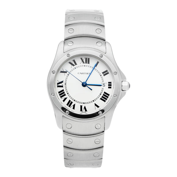 Reloj Cartier para dama modelo Santos Ronde.