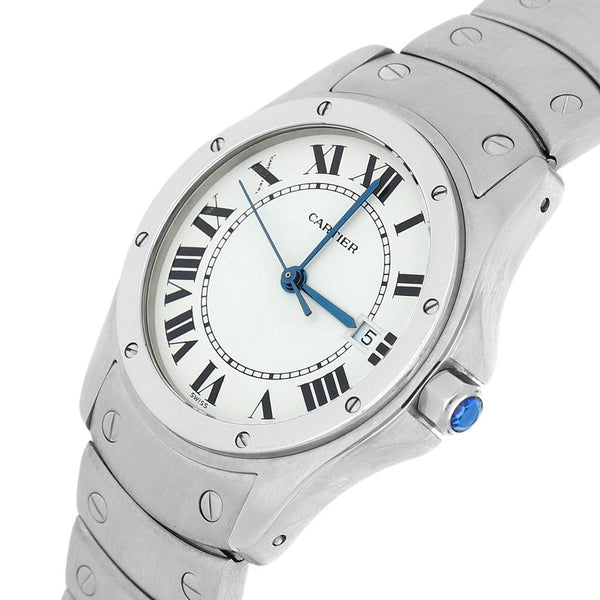 Reloj Cartier para dama modelo Santos Ronde.