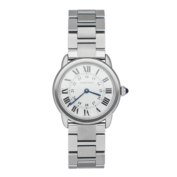 Reloj Cartier para dama modelo Ronde Solo.