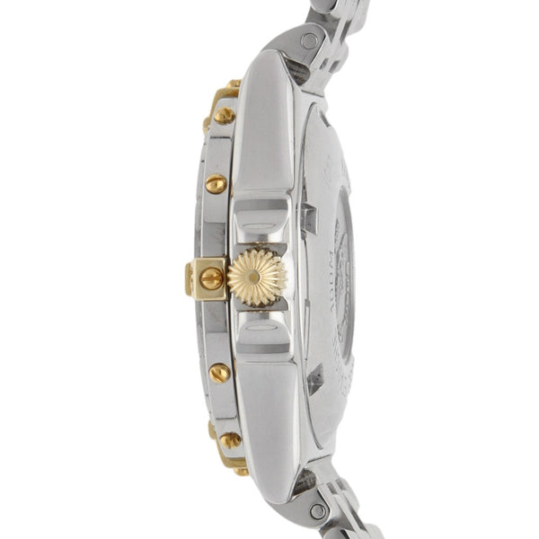 Reloj Breitling para dama modelo Wings vistas en oro amarillo 18 kilates.