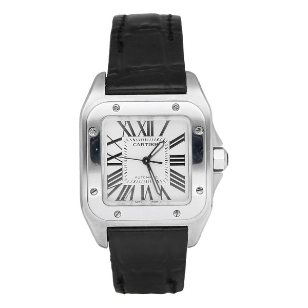 Reloj Cartier para caballero modelo Santos 100.