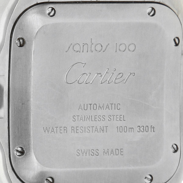 Reloj Cartier para caballero modelo Santos 100.