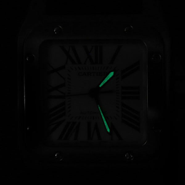 Reloj Cartier para caballero modelo Santos 100.