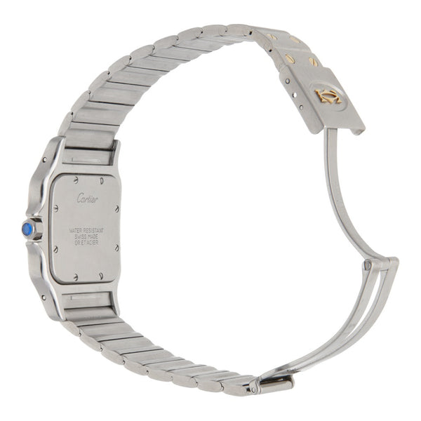 Reloj Cartier para dama/unisex modelo Santos vistas en oro amarillo 18 kilates.