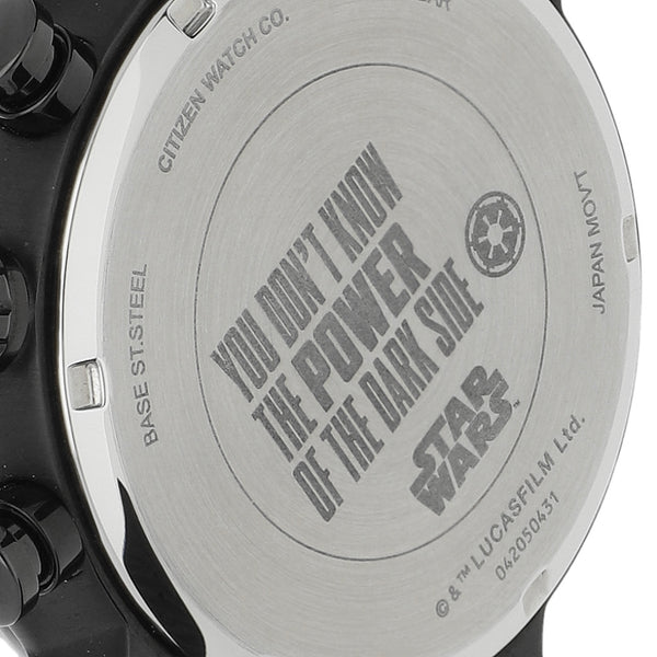 Reloj Citizen para caballero modelo Eco-Drive Star Wars The dark side.