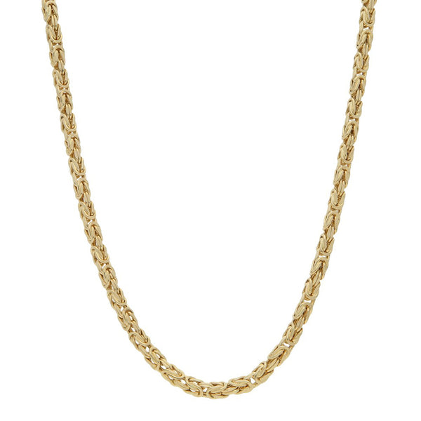 Collar eslabón articulado en oro amarillo 14 kilates.