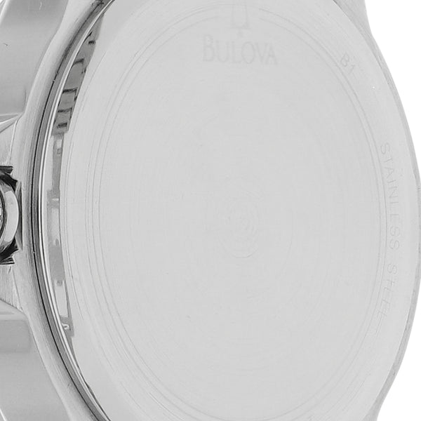 Reloj Bulova para dama en acero inoxidable.