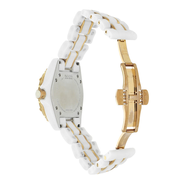 Reloj Bulova para dama modelo Accu Swiss.