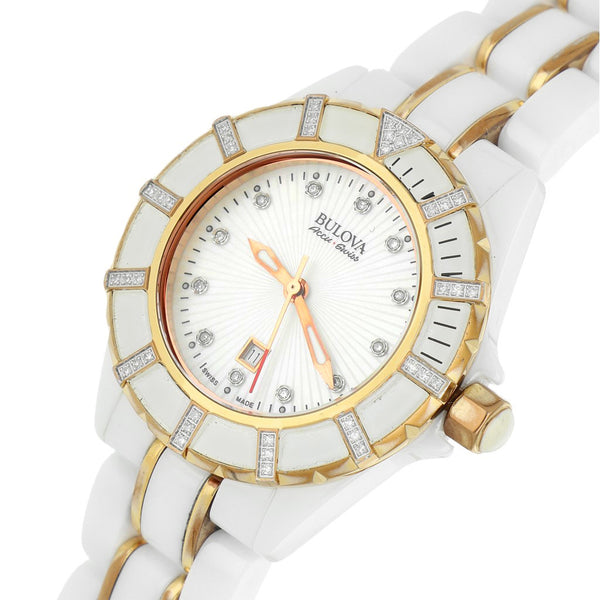 Reloj Bulova para dama modelo Accu Swiss.