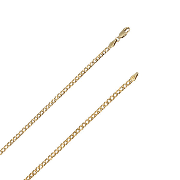 Collar eslabón encontrado en oro amarillo 14 kilates.