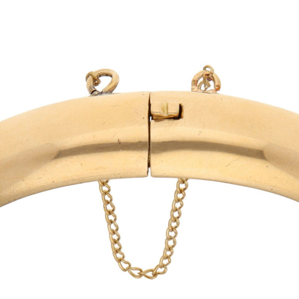 Pulsera de arillo articulada en oro amarillo 18 kilates.