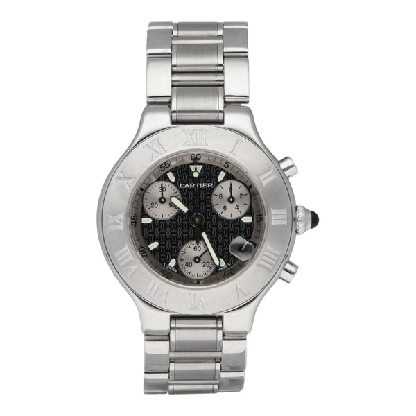 Reloj Cartier para caballero modelo Must 21 Chronoscaph.
