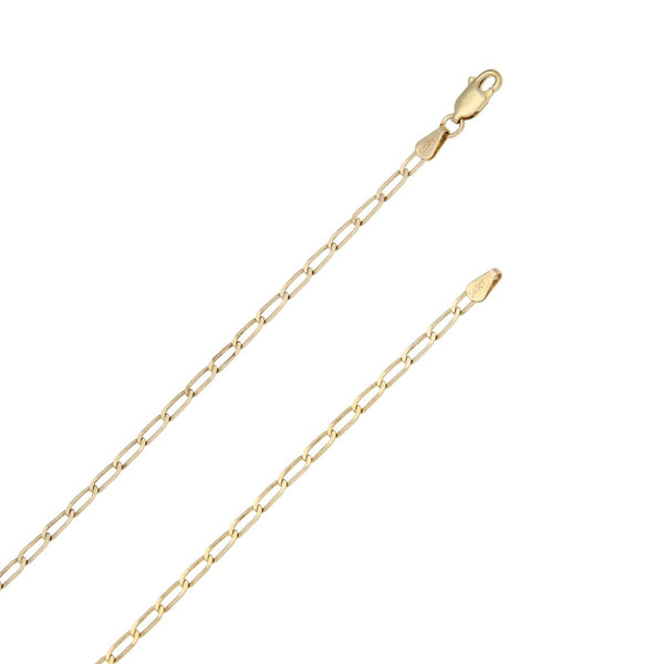 Collar eslabón encontrado en oro amarillo 14 kilates.