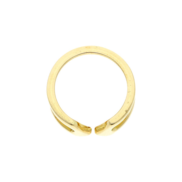 Anillo diseño especial en oro amarillo 14 kilates.