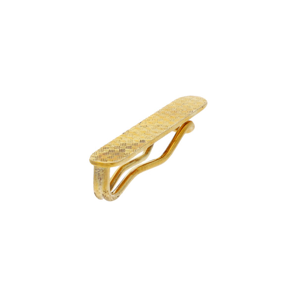 Pisa corbatas diseño especial en oro amarillo 18 kilates.