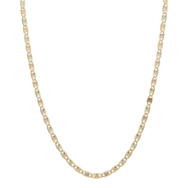Collar eslabón nudo marino en oro amarillo 14 kilates. – Nacional Monte ...