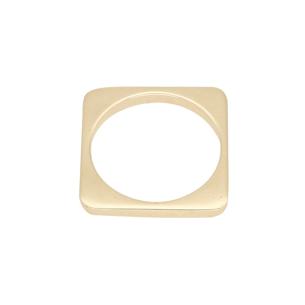 Anillo diseño especial con diamante en oro blanco 14 kilates.