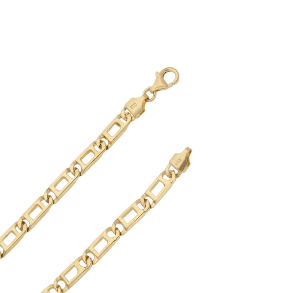 Collar nudo egipcio en oro amarillo 14 kilates.