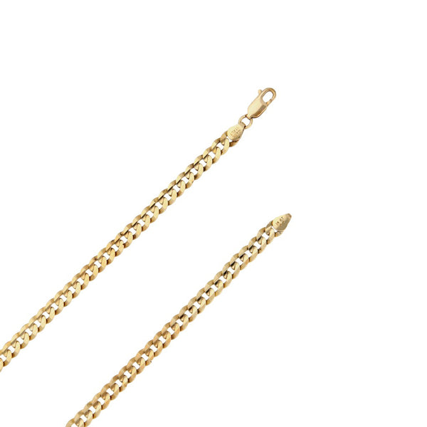 Collar eslabón encontrado en oro amarillo 14 kilates.