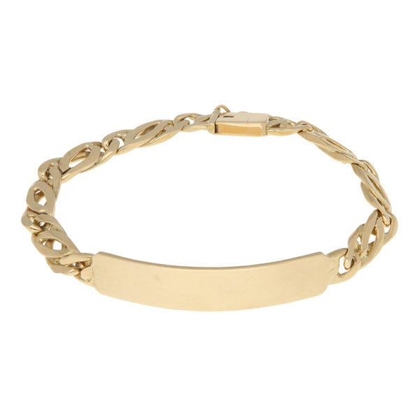 Esclava eslabón nudo egipcio en oro amarillo 14 kilates.