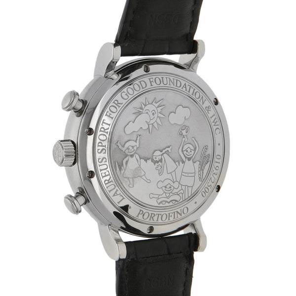 Reloj IWC para caballero modelo Portofino edición Laureus Sport for Good Foundation.