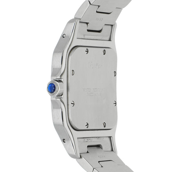 Reloj Cartier caballero/unisex modelo Santos Galbeé vistas en oro amarillo 18 kilates.