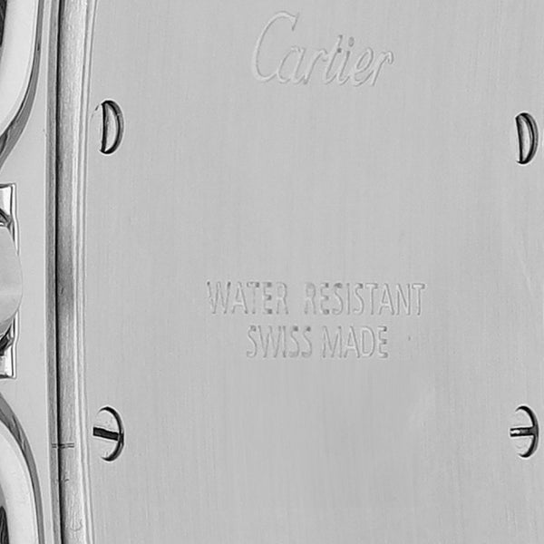 Reloj Cartier caballero/unisex modelo Santos Galbeé vistas en oro amarillo 18 kilates.