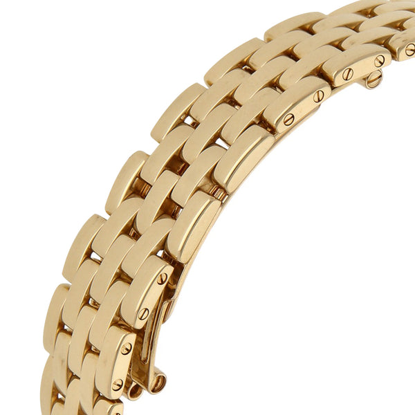 Reloj Cartier para dama modelo Panthere en oro amarillo 18 kilates.
