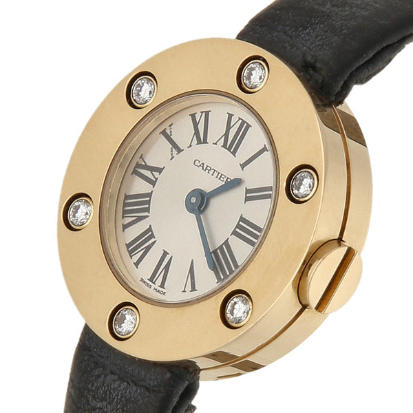 Reloj Cartier para dama modelo Love caja y broche en oro amarillo 18 kilates.