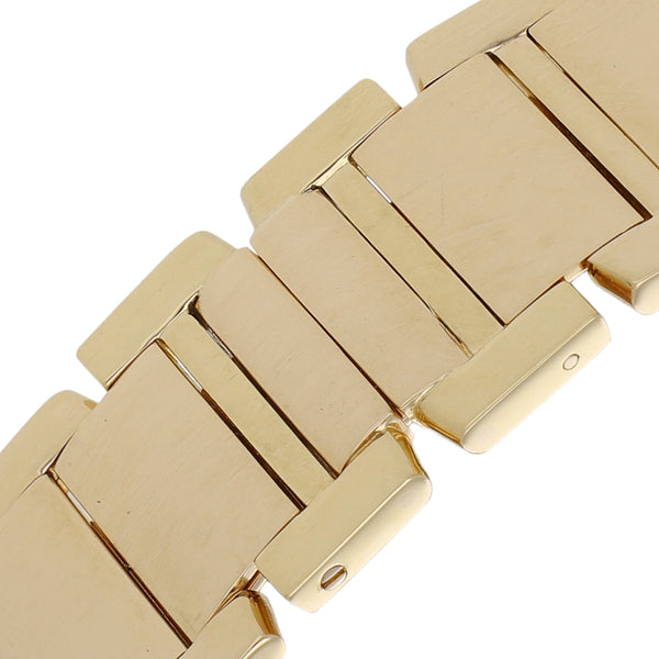 Reloj Cartier para caballero/unisex modelo Tank Française en oro amarillo 18 kilates.