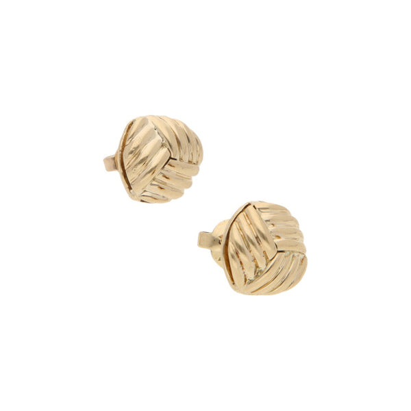 Broqueles diseño especial en oro amarillo 14 kilates.