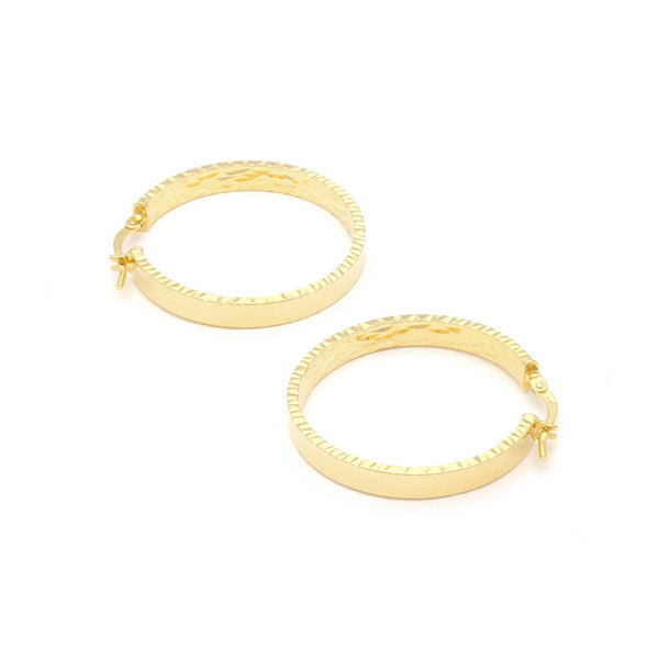 Arracadas diseño especial en oro amarillo 14 kilates.
