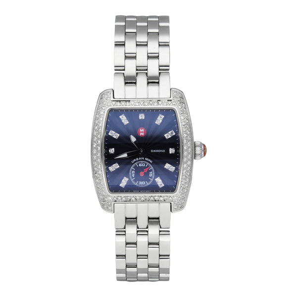 Reloj Michele para dama modelo Urban Mini Diamond.
