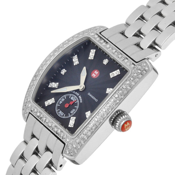 Reloj Michele para dama modelo Urban Mini Diamond.
