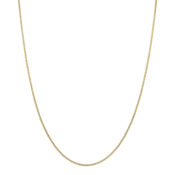 Collar eslabón encontrado firma Tane en oro amarillo 18 kilates.