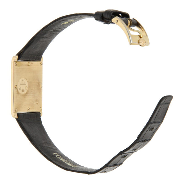 Reloj Concord para dama modelo Delirium caja en oro amarillo 18 kilates.