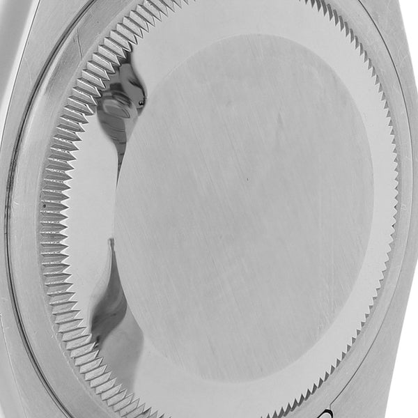 Reloj Rolex para dama modelo Oyster Perpetual DateJust bisel oro blanco 18 kilates.