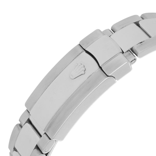 Reloj Rolex para dama modelo Oyster Perpetual DateJust bisel oro blanco 18 kilates.
