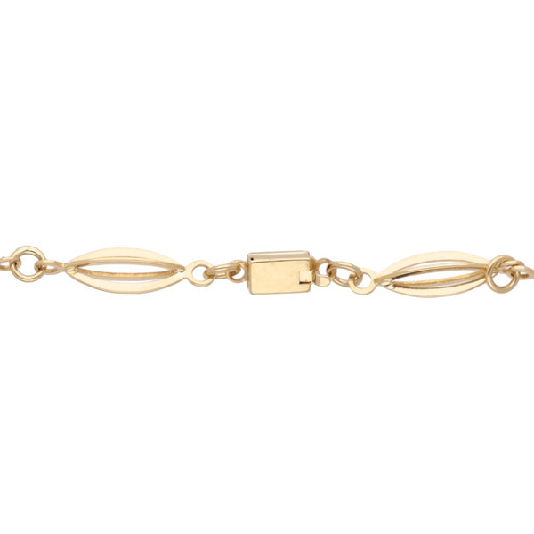 Pulsera eslabón articulado en oro amarillo 18 kilates.
