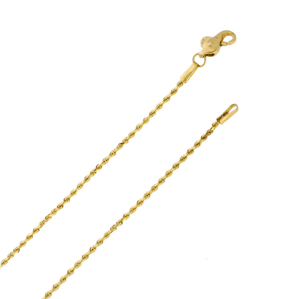 Gargantilla torzal y dije diseño especial motivo oso en oro amarillo 14 kilates.